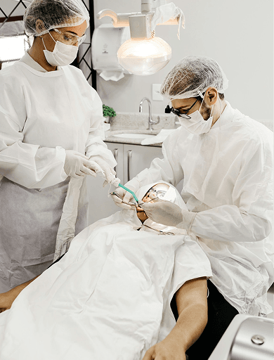 Dentist consultation