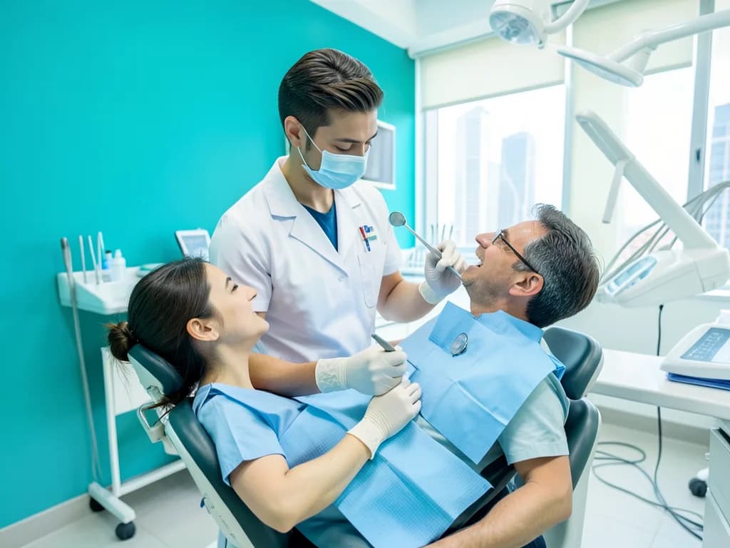 Comprehensive dental checkup and oral examination at a DHA-licensed clinic in Dubai