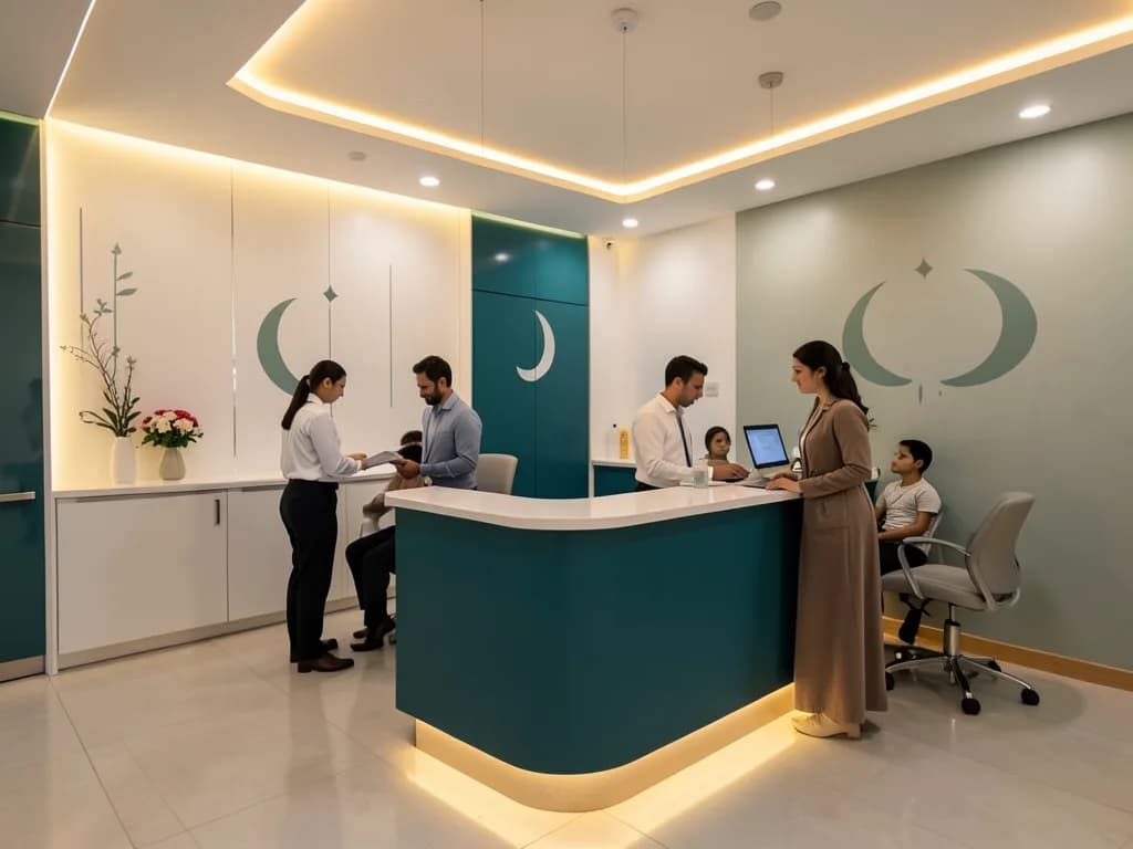 Dubai dental clinic Ramadan 2026 operating hours guide with morning and evening session times