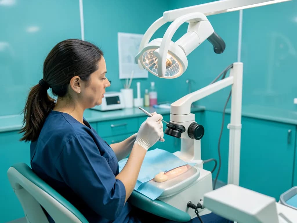 Composite and ceramic dental fillings placed at a Dubai dental clinic