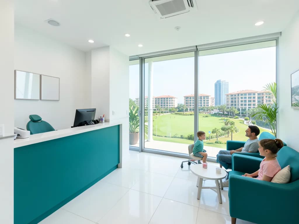 Dental clinics in Dubai Hills Estate with modern family dental care facilities