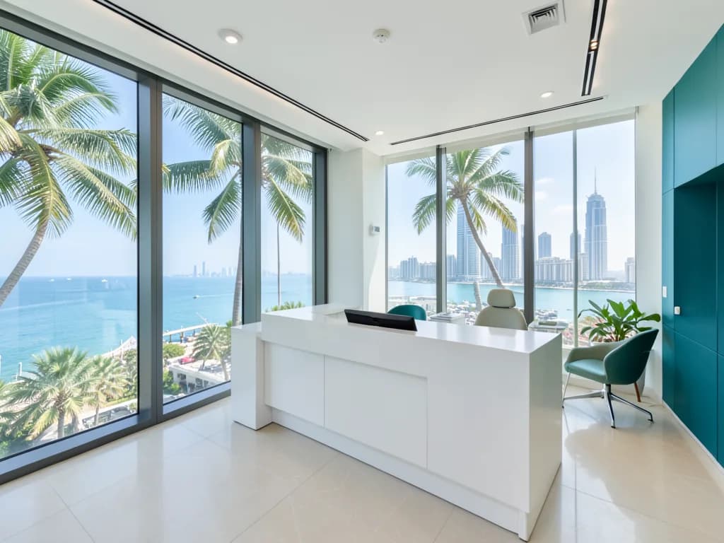 Premium dental clinics on Palm Jumeirah Dubai with luxury dental care services