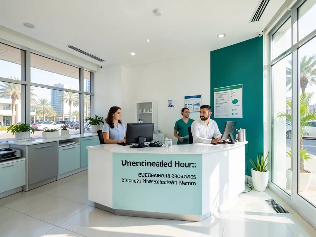 Dental clinic in Dubai open on Sunday with regular working day hours