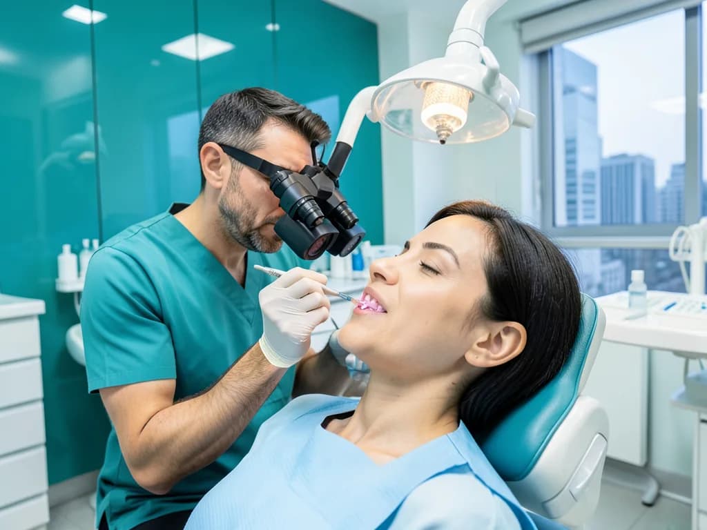 Diastema teeth gap closure treatment options in Dubai dental clinic