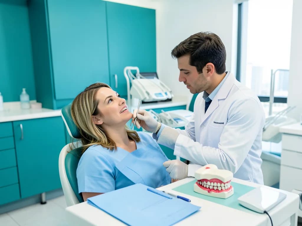 Custom night guard for teeth grinding and bruxism treatment in Dubai