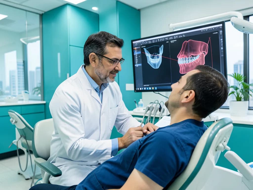 TMJ disorder diagnosis and jaw joint treatment at a specialist clinic in Dubai